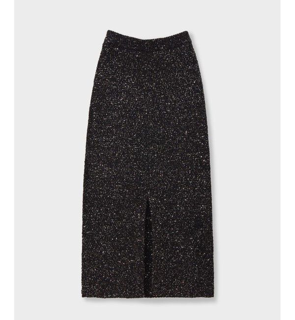 Grace Class「シャイニーニットロングスカート」|スカート|