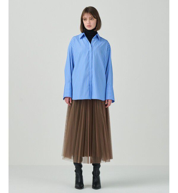 Diagram「ラメプリーツスカート」|スカート|ブロンズ