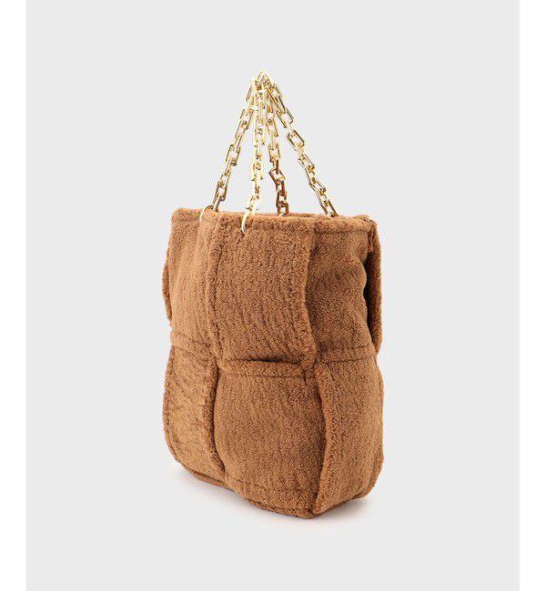 GRACE CONTINENTAL「LA フェイクボアバッグ」|トートバッグ|