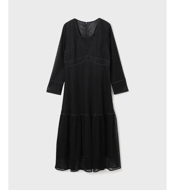 GRACE CONTINENTAL「レースロングワンピース」|ワンピース|
