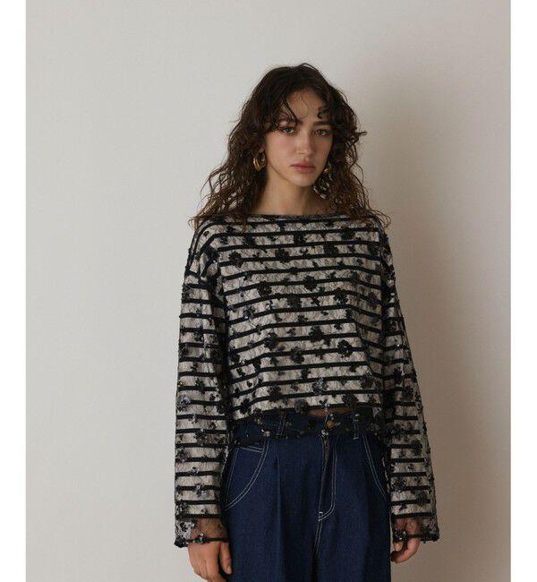  「バスクボーダートップ」|Tシャツ・カットソー|