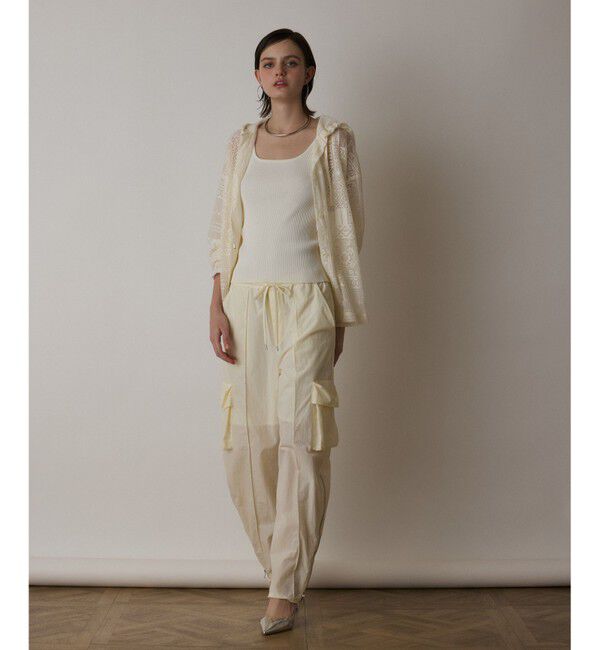 GRACE CONTINENTAL「ナイロンジップカーゴパンツ」|その他|