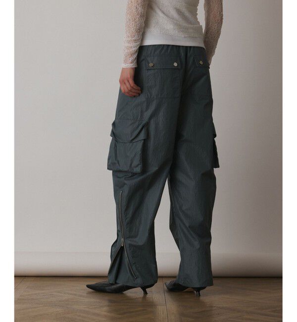 GRACE CONTINENTAL「ナイロンジップカーゴパンツ」|その他|