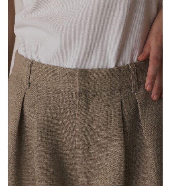  「リネンライクショートパンツ」|その他|