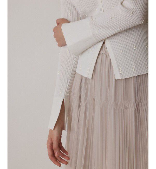 Diagram「ビジューリブニットトップ」|ニット・セーター|