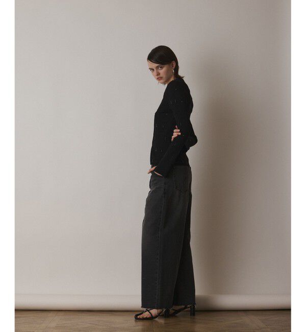 Diagram「ビジューリブニットトップ」|ニット・セーター|