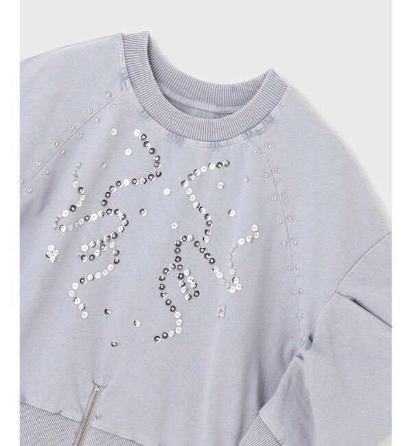 GRACE CONTINENTAL「ピグメントショートトップ」|Tシャツ・カットソー|