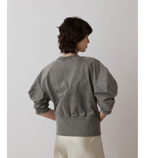 GRACE CONTINENTAL「ピグメントショートトップ」|Tシャツ・カットソー|