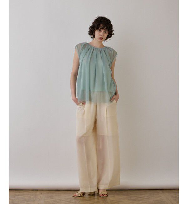 Diagram「チュールタックノースリーブ」|シャツ・ブラウス|ﾗｲﾄｸﾞﾘ