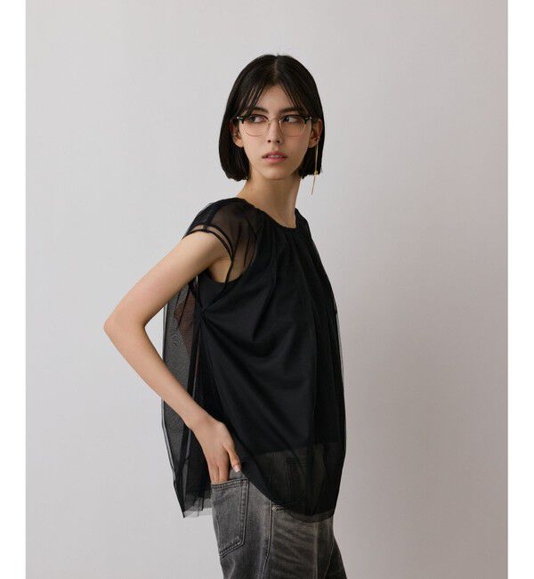 Diagram「チュールタックノースリーブ」|シャツ・ブラウス|