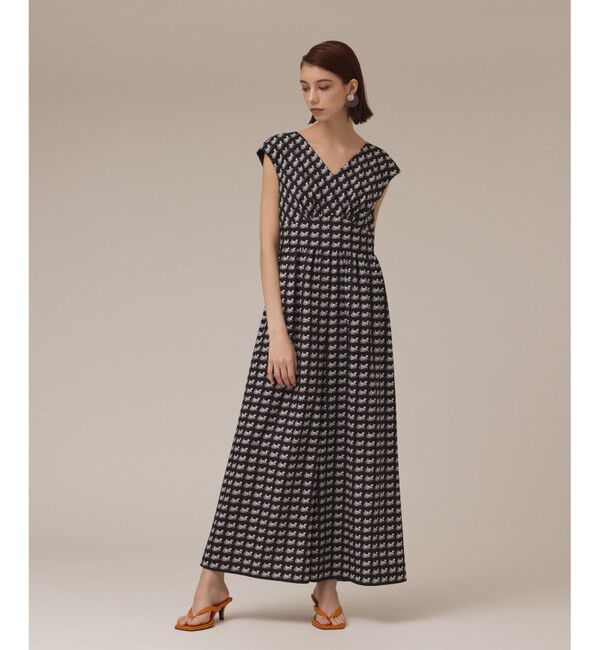 Diagram「ホースプリントサロペット」|オールインワン|ブラック