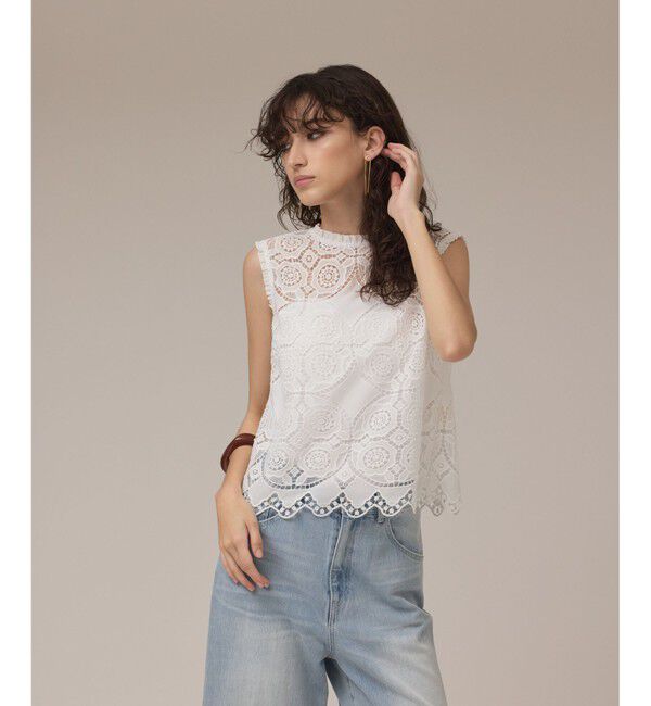 Diagram「サークルレースノースリーブトップ」|その他|