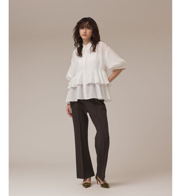 Diagram「ティアードシャツチュニック」|シャツ・ブラウス|