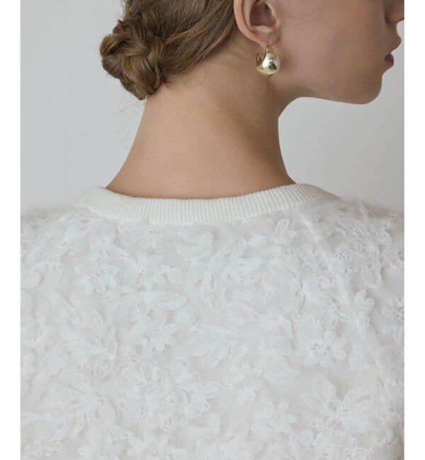 Diagram「フラワー刺繍ニットカーディガン」|カーディガン|