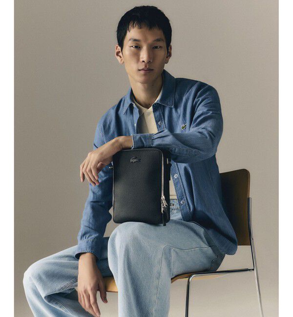 LACOSTE「CHANTACO バーティカルカメラバッグ」|ショルダー・メッセンジャー|