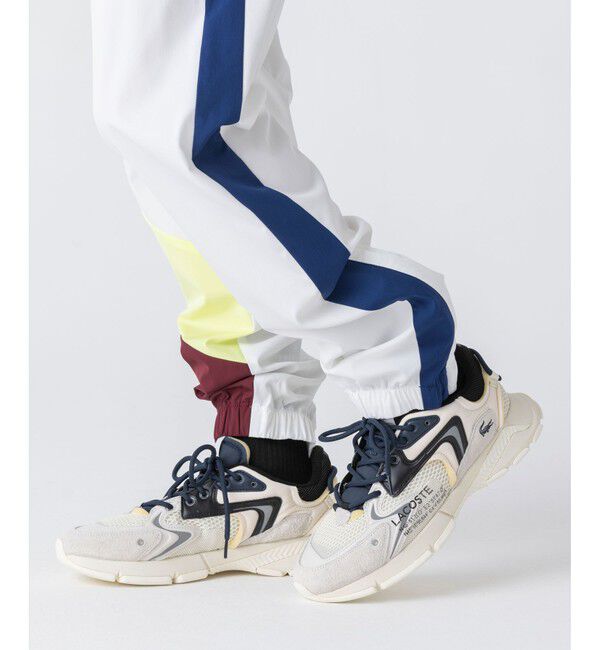 LACOSTE「メンズ L003 NEO 123 1 SMA」|スニーカー|ホワイト&times;ブラック