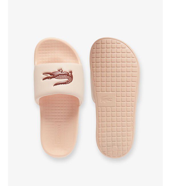 LACOSTE「レディース SERVE SLIDE 1.0 125 1 CFA」|サンダル|