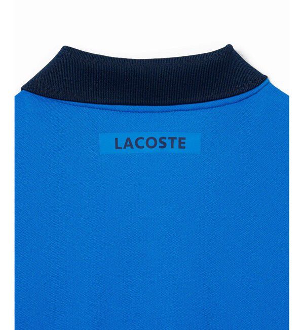 LACOSTE「UPF50 UVカット『ジョコビッチ』コートライン ウルトラドライポロシャツ」|ポロシャツ|