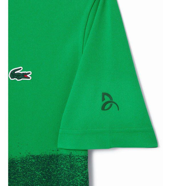 LACOSTE「UPF50 UVカット『ジョコビッチ』コートライン ウルトラドライポロシャツ」|ポロシャツ|