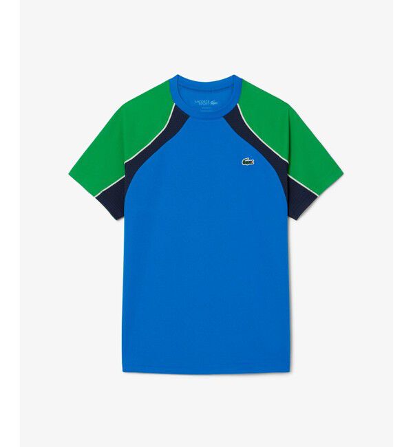 LACOSTE「配色パネルテニスTシャツ」|Tシャツ・カットソー|