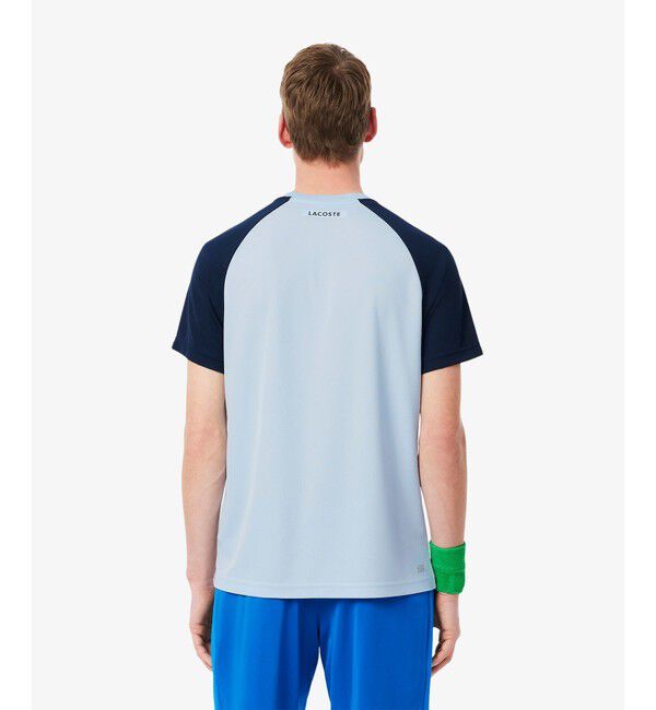 LACOSTE「配色パネルテニスTシャツ」|Tシャツ・カットソー|