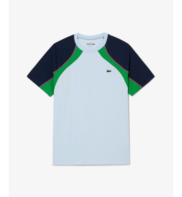 LACOSTE「配色パネルテニスTシャツ」|Tシャツ・カットソー|