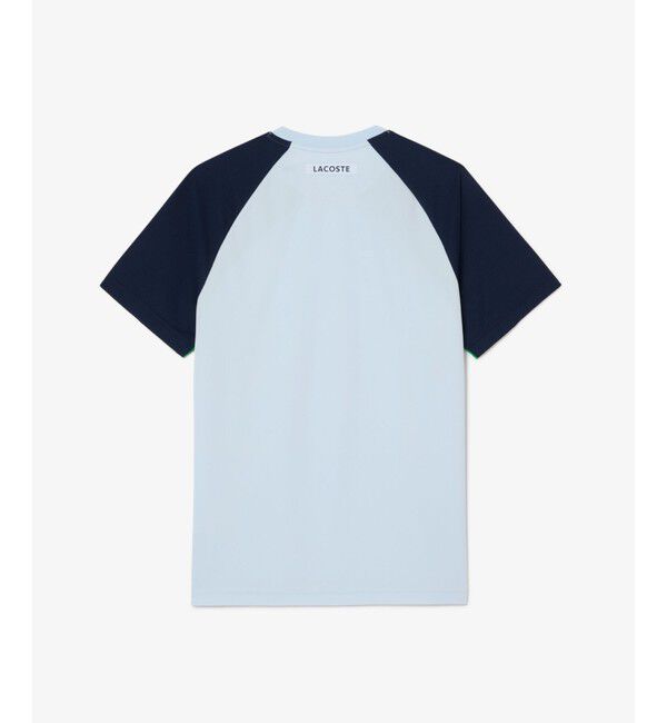 LACOSTE「配色パネルテニスTシャツ」|Tシャツ・カットソー|