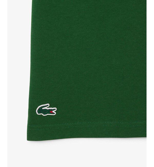 LACOSTE「グラフィカルブランドネームロゴウルトラドライTシャツ」|Tシャツ・カットソー|