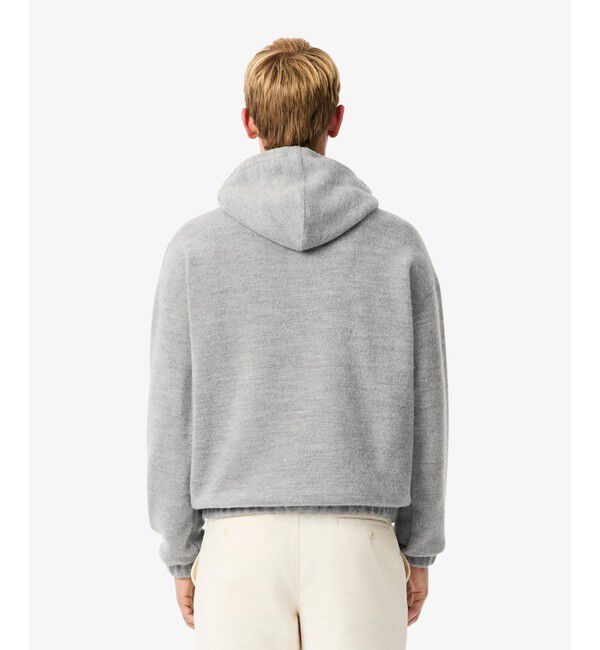 LACOSTE「シグネチャーステッチスウェットフーディー」|パーカー|