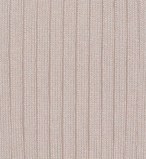 NOLLEY'S「《手洗い可能》《アンサンブル対応》シアーリブノースリーブプルオーバーニット」|ニット・セーター|