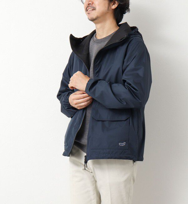 NOLLEY'S goodman「【TAION/タイオン】別注クジラ刺繍 リバーシブルダブルジップパーカー 25SS」|パーカー|