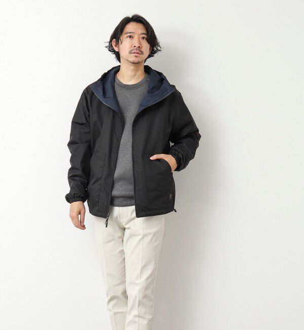 NOLLEY'S goodman「【TAION/タイオン】別注クジラ刺繍 リバーシブルダブルジップパーカー 25SS」|パーカー|