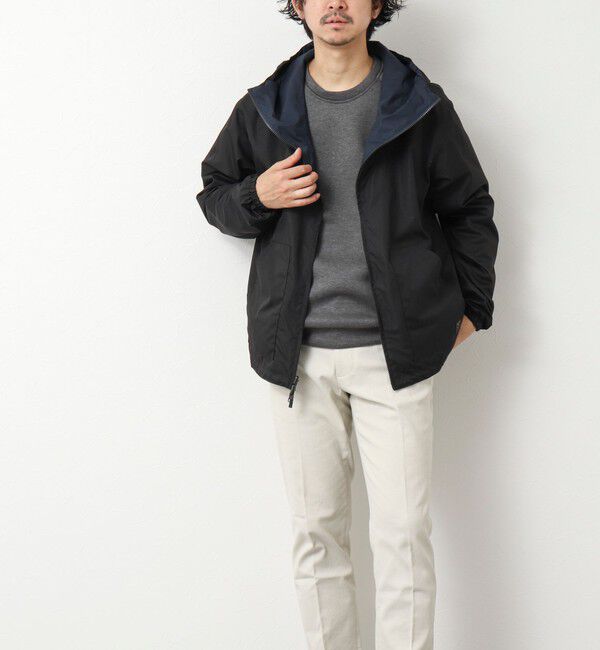 NOLLEY'S goodman「【TAION/タイオン】別注クジラ刺繍 リバーシブルダブルジップパーカー 25SS」|パーカー|