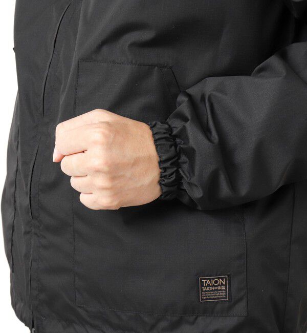 NOLLEY'S goodman「【TAION/タイオン】別注クジラ刺繍 リバーシブルダブルジップパーカー 25SS」|パーカー|