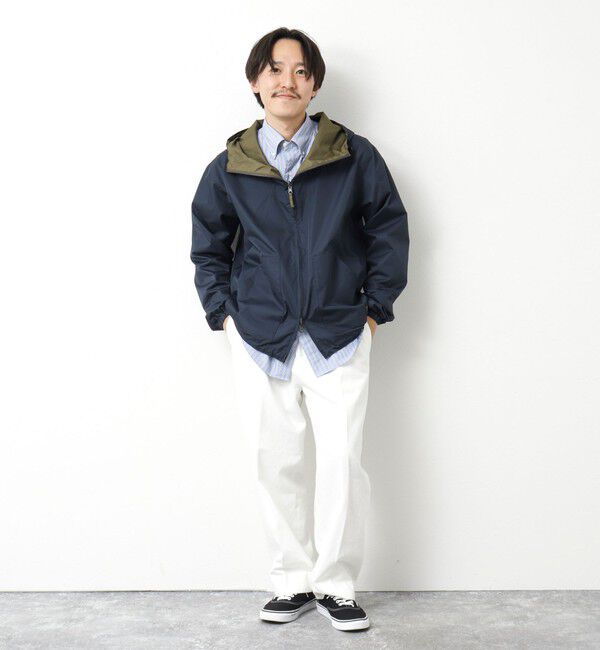 NOLLEY'S goodman「【TAION/タイオン】別注クジラ刺繍 リバーシブルダブルジップパーカー 25SS」|パーカー|