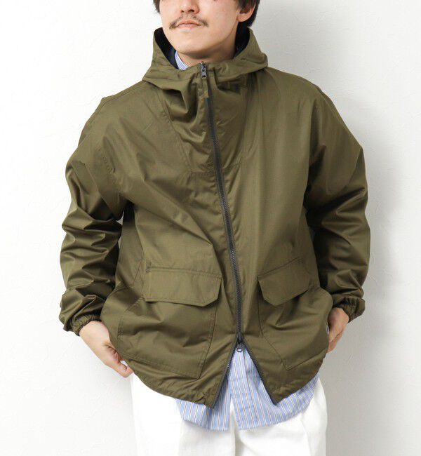 NOLLEY'S goodman「【TAION/タイオン】別注クジラ刺繍 リバーシブルダブルジップパーカー 25SS」|パーカー|