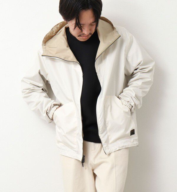 NOLLEY'S goodman「【TAION/タイオン】別注クジラ刺繍 リバーシブルダブルジップパーカー 25SS」|パーカー|