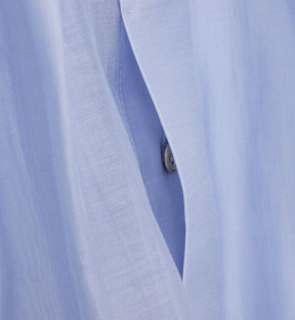 NOLLEY'S「バンドカラーシアーブラウス」|シャツ・ブラウス|