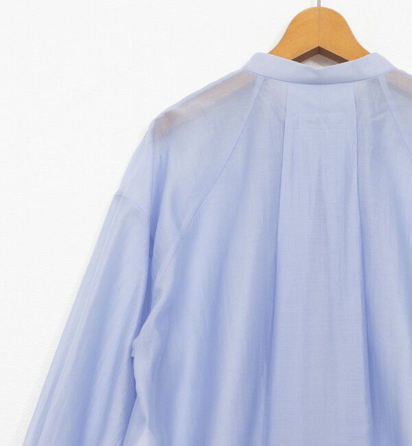 NOLLEY'S「バンドカラーシアーブラウス」|シャツ・ブラウス|