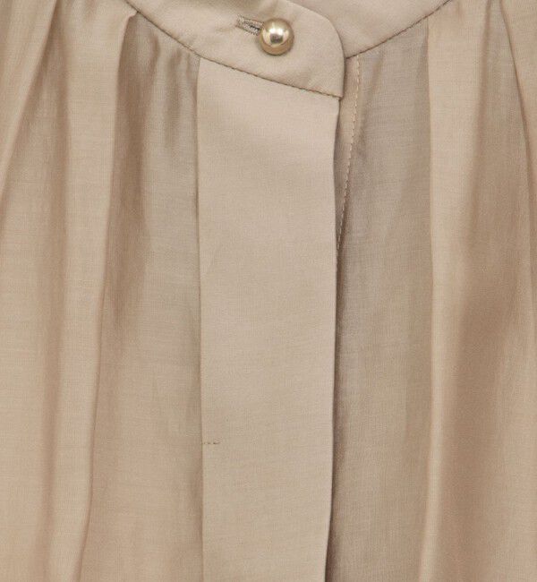 NOLLEY'S「バンドカラーシアーブラウス」|シャツ・ブラウス|