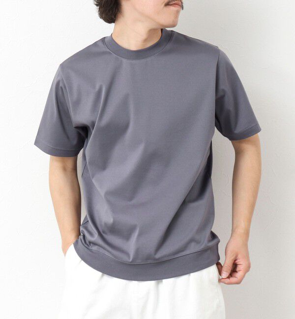 NOLLEY'S goodman「《ビジカジ対応》シルケットスムースドレスTシャツ 25SS」|Tシャツ・カットソー|