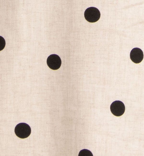 NOLLEY'S「ドットプリントタイトミディスカート」|タイト|