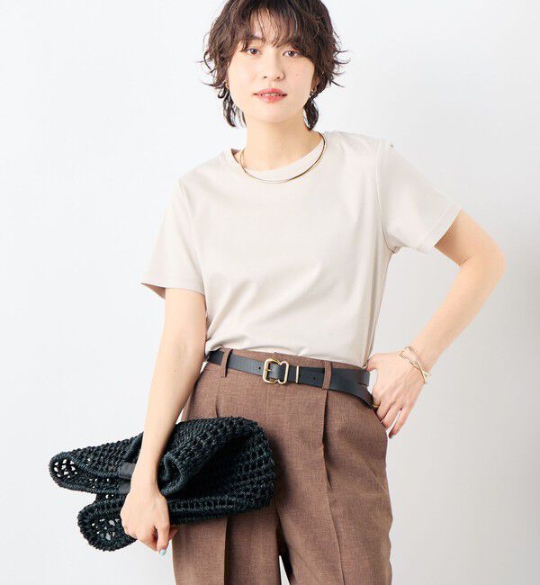 NOLLEY'S「高機能 LA＋スムースTシャツ」|Tシャツ・カットソー|