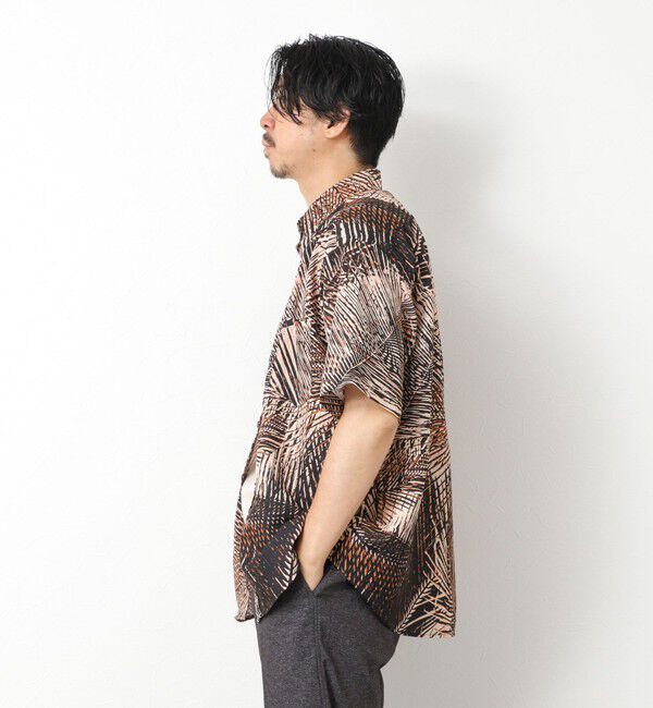 NOLLEY'S goodman「【DotAir】吸水速乾 総柄BDシャツ 25SS」|シャツ・ブラウス|