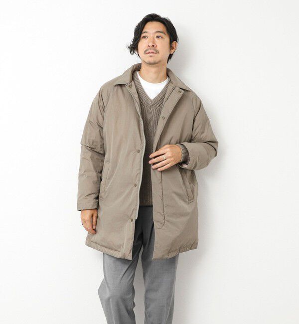NOLLEY'S goodman「【TAION/タイオン】別注ダウンステンカラーコート 25AW」|ダウン|