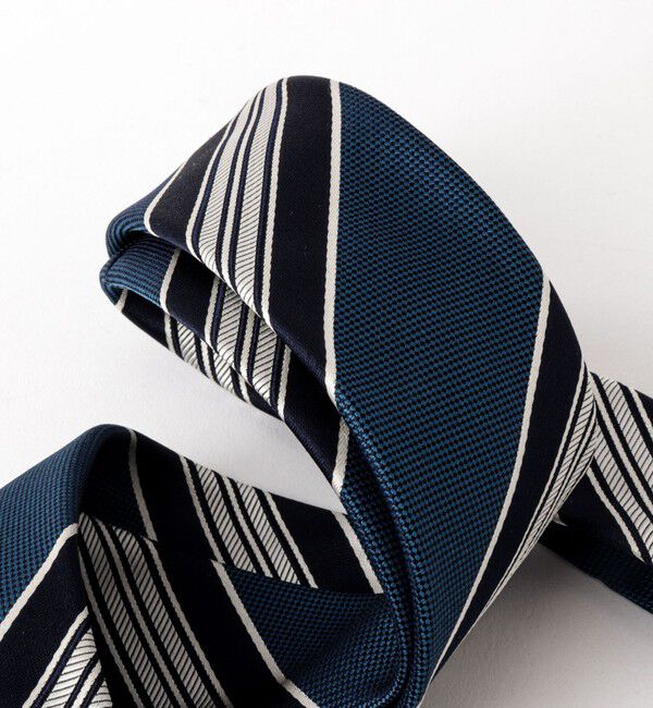 NOLLEY'S goodman「バスケットMIXストライプネクタイ 25AWコレクション」|ネクタイ・蝶ネクタイ|