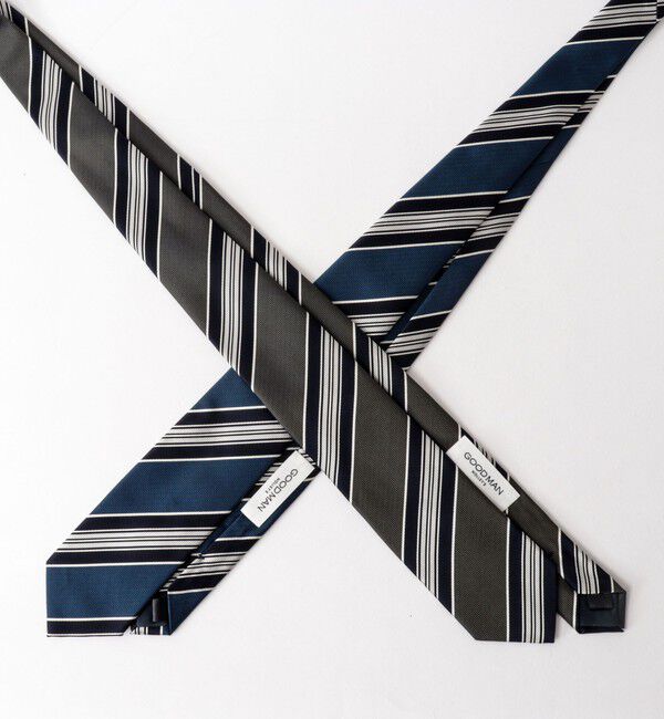NOLLEY'S goodman「バスケットMIXストライプネクタイ 25AWコレクション」|ネクタイ・蝶ネクタイ|