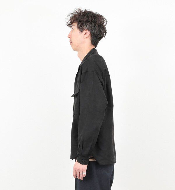 NOLLEY'S goodman「ポリスエード シャツブルゾン 25AW」|ブルゾン・スタジャン|