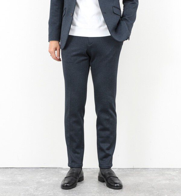 Stutostein「《ビジカジ/セットアップ対応》CORDURA 裏起毛ストレッチパンツ 25AW」|チノ|