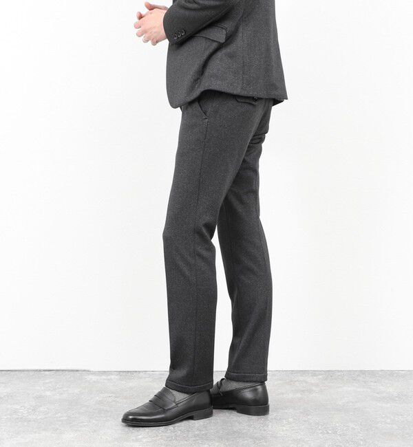 Stutostein「《ビジカジ/セットアップ対応》CORDURA 裏起毛ストレッチパンツ 25AW」|チノ|
